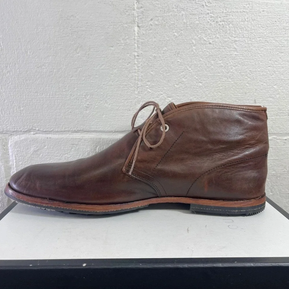 Timberland Boot Co. Wodehouse 75509 Brown Leather Chukka Ankle Boots Men's 13 M